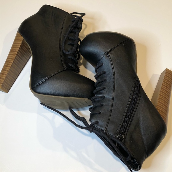 Diva Lounge Platform Booties - Picture 1 of 7